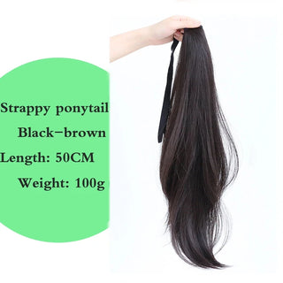  DIFEI Clip In Ponytail Hair Extension 60CM cashymart
