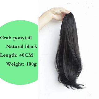  DIFEI Clip In Ponytail Hair Extension 60CM cashymart