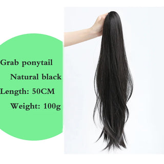  DIFEI Clip In Ponytail Hair Extension 60CM cashymart