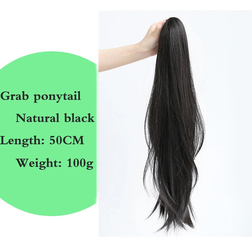  DIFEI Clip In Ponytail Hair Extension 60CM cashymart