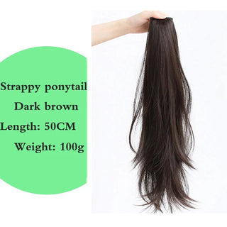  DIFEI Clip In Ponytail Hair Extension 60CM cashymart