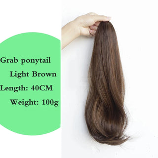  DIFEI Clip In Ponytail Hair Extension 60CM cashymart