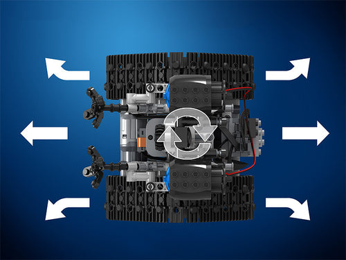  DIY Electric RC Robot Building Blocks Toy cashymart