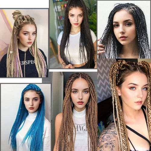  DIY Jumbo Braiding Hair Extensions 24 Inches cashymart