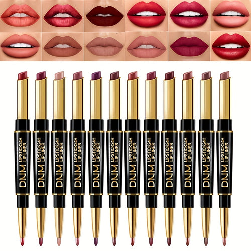  DNM 2-in-1 Waterproof Matte Lip Pencil cashymart