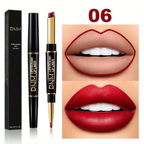  DNM 2-in-1 Waterproof Matte Lip Pencil cashymart