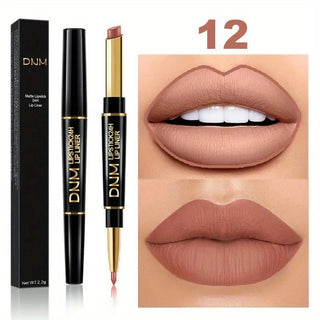  DNM 2-in-1 Waterproof Matte Lip Pencil cashymart