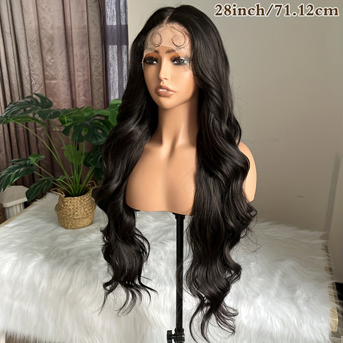  Dark Brown Body Wave Lace Front Wig cashymart