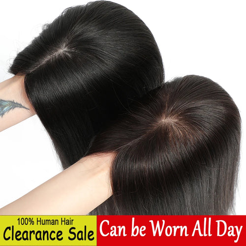  Dazzeal 100% Real Human Hair Toppers for Women cashymart