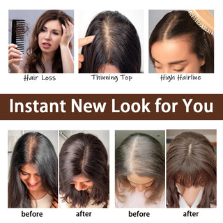  Dazzeal 100% Real Human Hair Toppers for Women cashymart