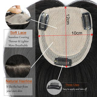  Dazzeal 100% Real Human Hair Toppers for Women cashymart