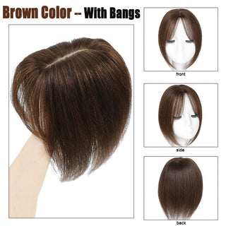  Dazzeal 100% Real Human Hair Toppers for Women cashymart