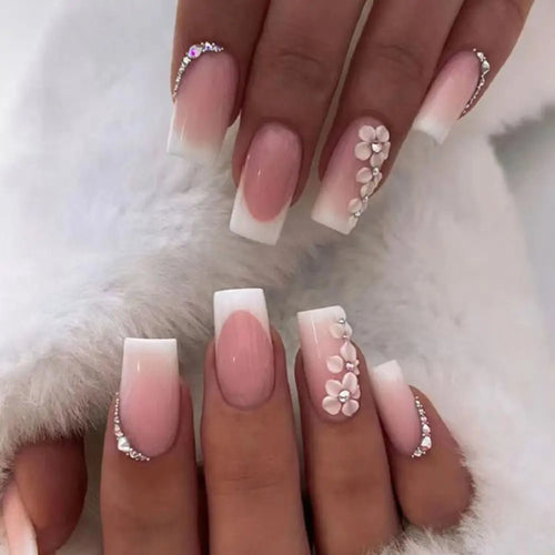  Detachable Square Head False Nails cashymart