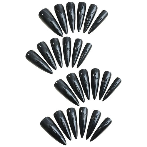  Detachable Wearable Almond Fake Nails 24pc cashymart