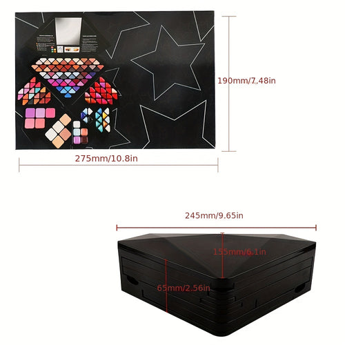  Diamond Shape Makeup Kit cashymart