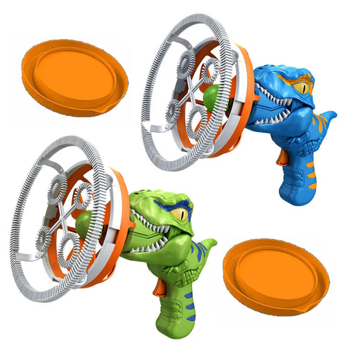  Dinosaur Bubble Gun Toy - 2 In 1 Electric Bubbles For Kids cashymart