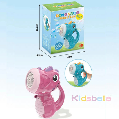 Dinosaur Bubble Machine Fun Music Light Bubble Maker Toy cashymart
