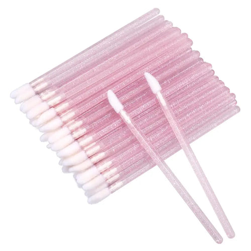  Disposable Glitter Lip Brushes Pack of 50 cashymart