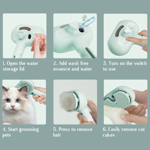  Dog Comb Massage Brush for Cats and Dogs cashymart