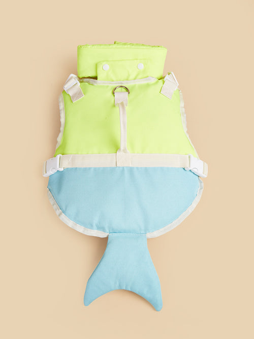  Dog Life Jacket with Detachable Collar cashymart