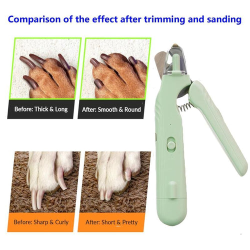  Dog Nail Clippers with Light to See Quick cashymart