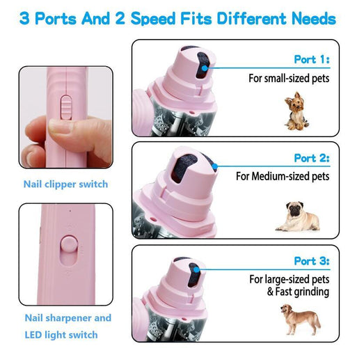  Dog Nail Clippers with Light to See Quick cashymart
