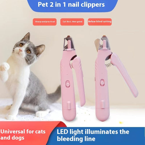  Dog Nail Clippers with Light to See Quick cashymart