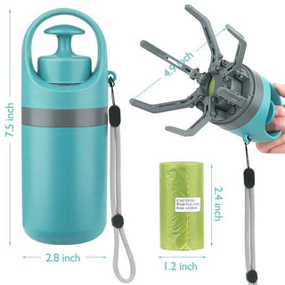  Dog Pooper Scooper With Built-in Poop Bag cashymart