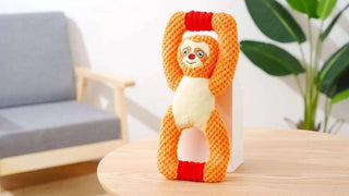  Squeaky Plush Dog Toy for Interactive Play cashymart