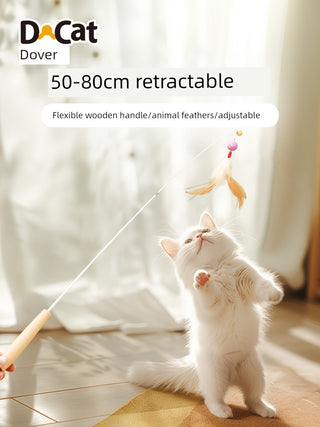  Dokete Interactive Cat Teaser Brush Holder cashymart