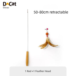  Dokete Interactive Cat Teaser Brush Holder cashymart