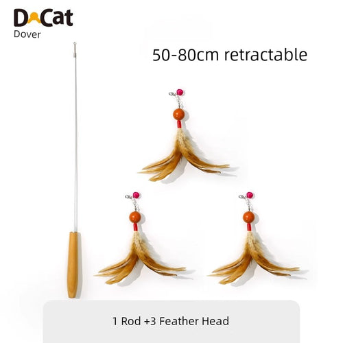  Dokete Interactive Cat Teaser Brush Holder cashymart