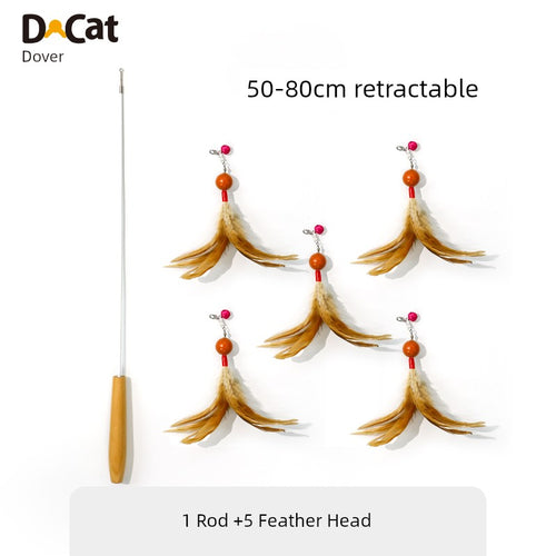  Dokete Interactive Cat Teaser Brush Holder cashymart