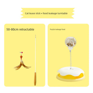  Dokete Interactive Cat Teaser Brush Holder cashymart
