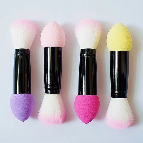  Double Head Blush Brush with Sponge Tip cashymart