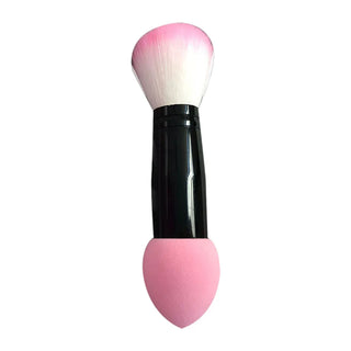  Double Head Blush Brush with Sponge Tip cashymart