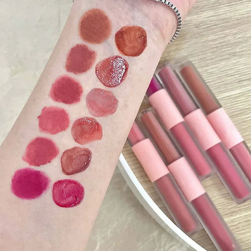  Double Head Waterproof Lip Gloss cashymart