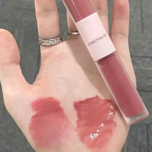  Double Head Waterproof Lip Gloss cashymart