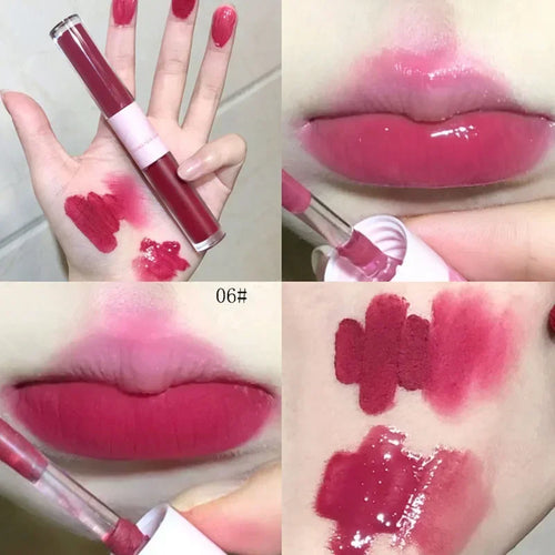  Double Head Waterproof Lip Gloss cashymart