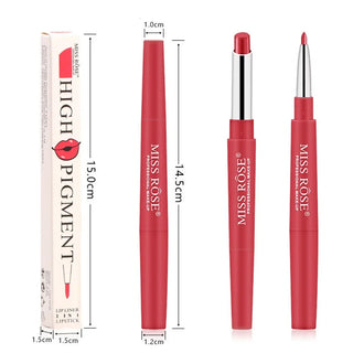  Double Opening Lipstick Waterproof Lip Makeup Tools cashymart