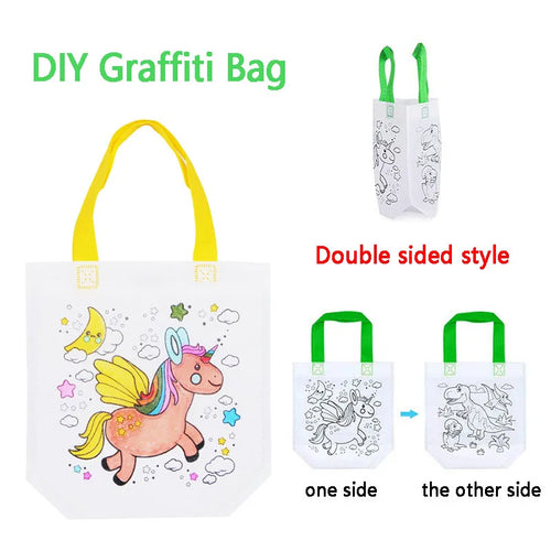  Double-Sided Graffiti Bag cashymart