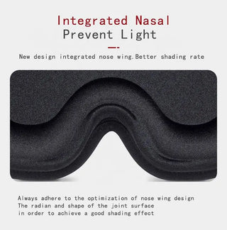  DreamShield 3D Light-Blocking Eye Mask for Restful Sleep cashymart