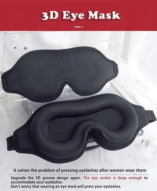  DreamShield 3D Light-Blocking Eye Mask for Restful Sleep cashymart