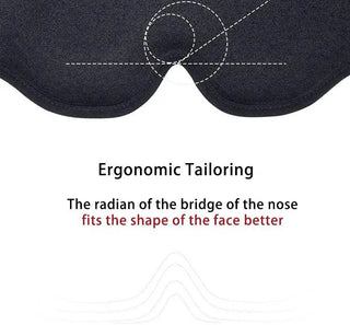  DreamShield 3D Light-Blocking Eye Mask for Restful Sleep cashymart