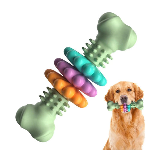  Durable TPR Dog Bone Chew Toy cashymart