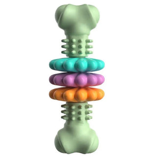  Durable TPR Dog Bone Chew Toy cashymart