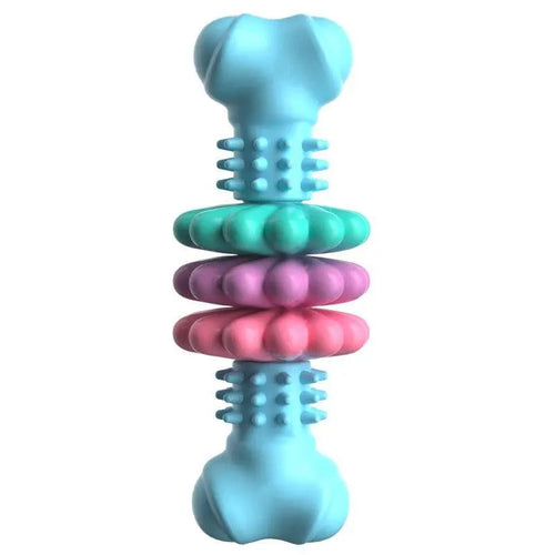  Durable TPR Dog Bone Chew Toy cashymart