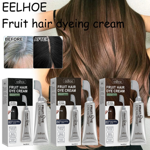  EELHOE Fruit Hair Dye Cream cashymart