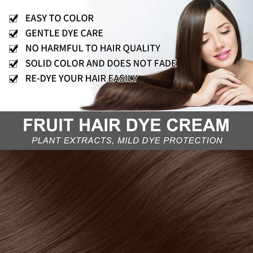  EELHOE Fruit Hair Dye Cream cashymart