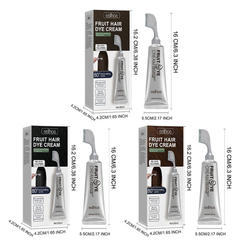  EELHOE Fruit Hair Dye Cream cashymart